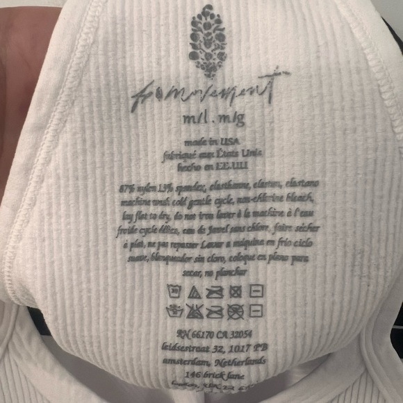 NWOT - Free People Movement Happiness Runs Crop Tank - Picture 5 of 5